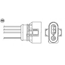 Αισθητήρες Λ (λάμδα) VW GOLF 1992 - 1998 ( Mk3 ) NGK 90698