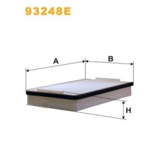 Φίλτρο αέρα εσωτερικού χώρου BMW 3 Series 2003 - 2005 ( E46 F/L ) WIX FILTERS 93248