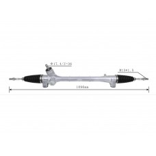 Κρεμαργιέρα & Αντλία Υδραυλικού TOYOTA COROLLA 2007 - 2011 45510-12390