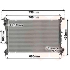 Ψυγείο Νερού FIAT TIPO 2016 - 300006305