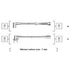 Μπουζοκαλώδιο / Εξαρτήματα Σύνδεσης RENAULT 19 1992 - 1995 ( L53 ) ( B53 ) ( C53 ) MAGNETI MARELLI 941145170714