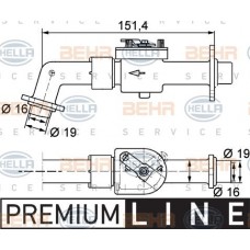 Βαλβίδα Ελέγχου Ψυκτικού/Καλοριφέρ BMW 7 Series 2008 - 2012 ( F01 / F02 ) HELLA 9