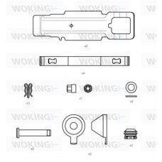Αξεσουάρ/εξαρτήματα Δισκόφρενο NISSAN PRIMERA 1996 - 1999 ( P11 ) WOKING 0