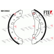 Θερμουίτ/Σιαγώνα TOYOTA AVENSIS 2000 - 2003 ( T220 ) FTE BB1280A2