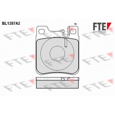 Τακάκια Σετ MERCEDES C CLASS 2000 - 2003 ( W203 ) FTE BL1287A2