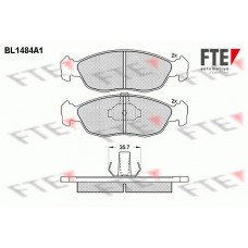 Τακάκια Σετ PEUGEOT 106 1992 - 1995 FTE BL1484A1