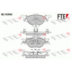 Τακάκια Σετ OPEL ASTRA 1998 - 2004 ( G ) FTE BL1526A2