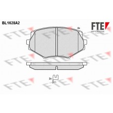 Τακάκια Σετ MAZDA MX5 1990 - 1998 ( NA ) FTE BL1628A2