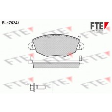 Τακάκια Σετ FORD MONDEO 2000 - 2003 ( Mk3a ) FTE BL1752A1