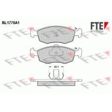 Τακάκια Σετ FIAT PALIO 1999 - 2004 ( 178DX ) FTE BL1770A1