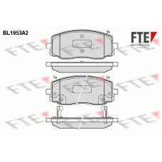 Τακάκια Σετ HYUNDAI i10 2007 - 2010 FTE BL1953A2