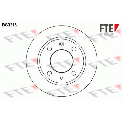 Δισκόπλακες CITROEN BX 1986 - 1994 ( XB ) FTE BS3216 Δισκόπλακες CITROEN BX 1986 - 1994 ( XB ) FTE BS3216