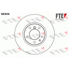 Δισκόπλακες BMW 5 Series 1988 - 1995 ( E34 ) FTE BS3639