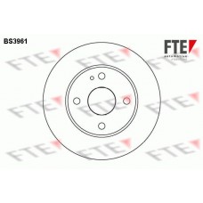 Δισκόπλακες MAZDA 323 1990 - 1992 ( BG ) FTE BS3961