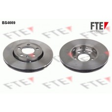 Δισκόπλακες VW NEW BEETLE 2005 - 2011 ( 9C1 ) FTE BS4669