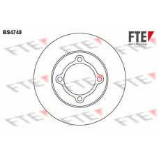 Δισκόπλακες MAZDA 121 1987 - 1990 ( DA ) FTE BS4748