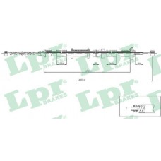 Ντίζες Χειροφρένου FIAT PANDA 2003 - 2009 ( 169 ) LPR C0518B