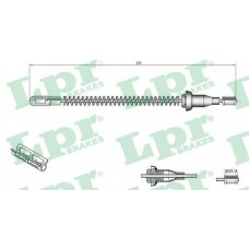 Ντίζες Χειροφρένου OPEL CORSA 2000 - 2004 ( C ) LPR C0556B