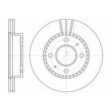 Δισκόπλακες NISSAN ALMERA 1995 - 1998 ( N15 ) WOKING D6423.10