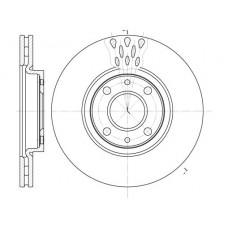 Δισκόπλακες PEUGEOT BIPPER Tepee 2008 - WOKING D6443.10