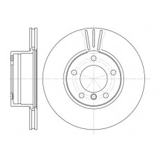 Δισκόπλακες BMW 5 Series 2000 - 2003 ( E39 F/L ) WOKING D6514.10