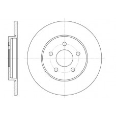 Δισκόπλακες FORD MONDEO 2000 - 2003 ( Mk3a ) WOKING D6661.00