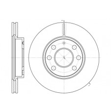 Δισκόπλακες OPEL CORSA 2000 - 2004 ( C ) WOKING D6665.10