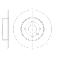 Δισκόπλακες OPEL ASTRA 2004 - 2007 ( H ) WOKING D6789.00