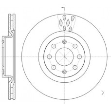 Δισκόπλακες OPEL CORSA 2006 - 2011 ( D ) WOKING D6982.10