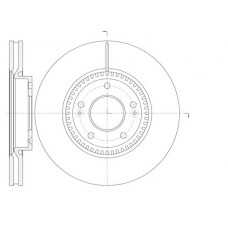 Δισκόπλακες HYUNDAI SONATA 2006 - 2011 ( NF ) WOKING D6988.10