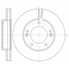 Δισκόπλακες KIA SORENTO 2002 - 2007 ( JC ) WOKING D6992.10