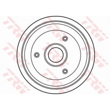 Ταμπούρο PEUGEOT 106 1992 - 1995 TRW DB4129