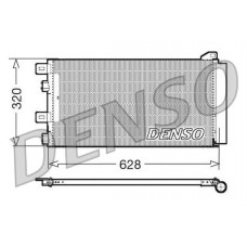 Ψυγείο A/C (Εξωτερικό) MINI COOPER 2002 - 2004 DENSO DCN05101