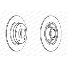 Δισκόπλακες RENAULT MEGANE 2008 - 2014 FERODO DDF1732-1