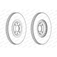 Δισκόπλακες PEUGEOT 308 2008 - 2012 FERODO DDF1999C
