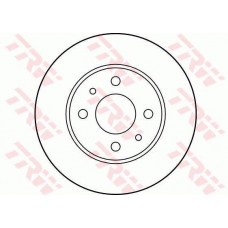 Δισκόπλακες FIAT UNO 1983 - 1989 ( 146 ) TRW DF1745