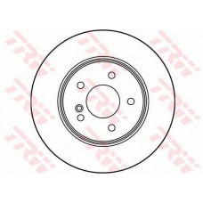 Δισκόπλακες MERCEDES C CLASS 2000 - 2003 ( W203 ) TRW DF2813