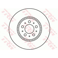 Δισκόπλακες VOLVO S60 2005 - 2009 TRW DF4053S