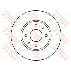Δισκόπλακες MITSUBISHI CARISMA 1996 - 1999 ( DA ) TRW DF4054