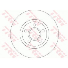 Δισκόπλακες FORD FOCUS 2004 - 2008 (MK2A) TRW DF4424
