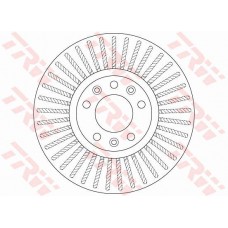 Δισκόπλακες PEUGEOT 407 2004 - 2008 ( 6D_ ) TRW DF6419