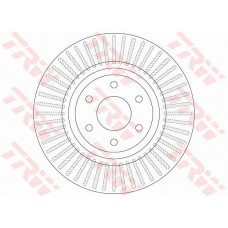 Δισκόπλακες NISSAN PATHFINDER 2005 - 2010 ( R51 ) TRW DF6425