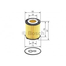 Φίλτρο λαδιού MERCEDES C CLASS 2007 - 2011 ( W204 ) BOSCH F 026 407 166