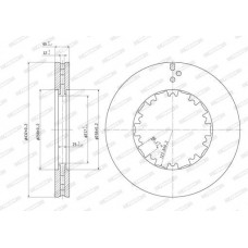 Δισκόπλακες FERODO 0