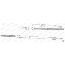 Ντίζες Χειροφρένου FERODO FHB432052