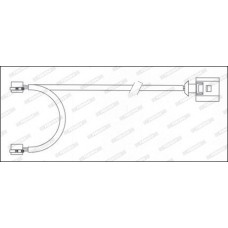 Τακάκια Σετ PORSCHE CAYENNE 2003 - 2007 ( 955 ) FERODO FWI339