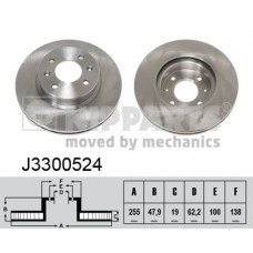 Δισκόπλακες HYUNDAI ACCENT 2006 - 2011 ( MC ) NIPPARTS J3300524
