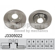 Δισκόπλακες MITSUBISHI CARISMA 1996 - 1999 ( DA ) NIPPARTS J3305022