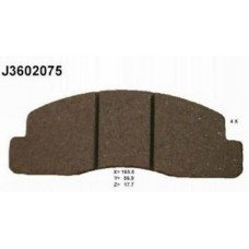 Τακάκια Σετ NIPPARTS J3602075