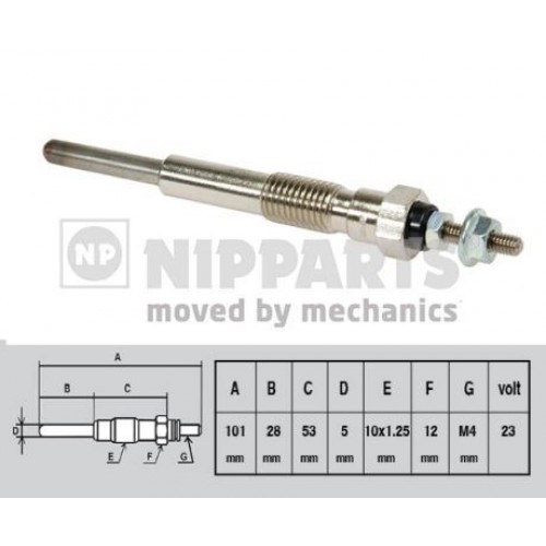 Προθερμαντήρας NIPPARTS J5712012 Προθερμαντήρας NIPPARTS J5712012